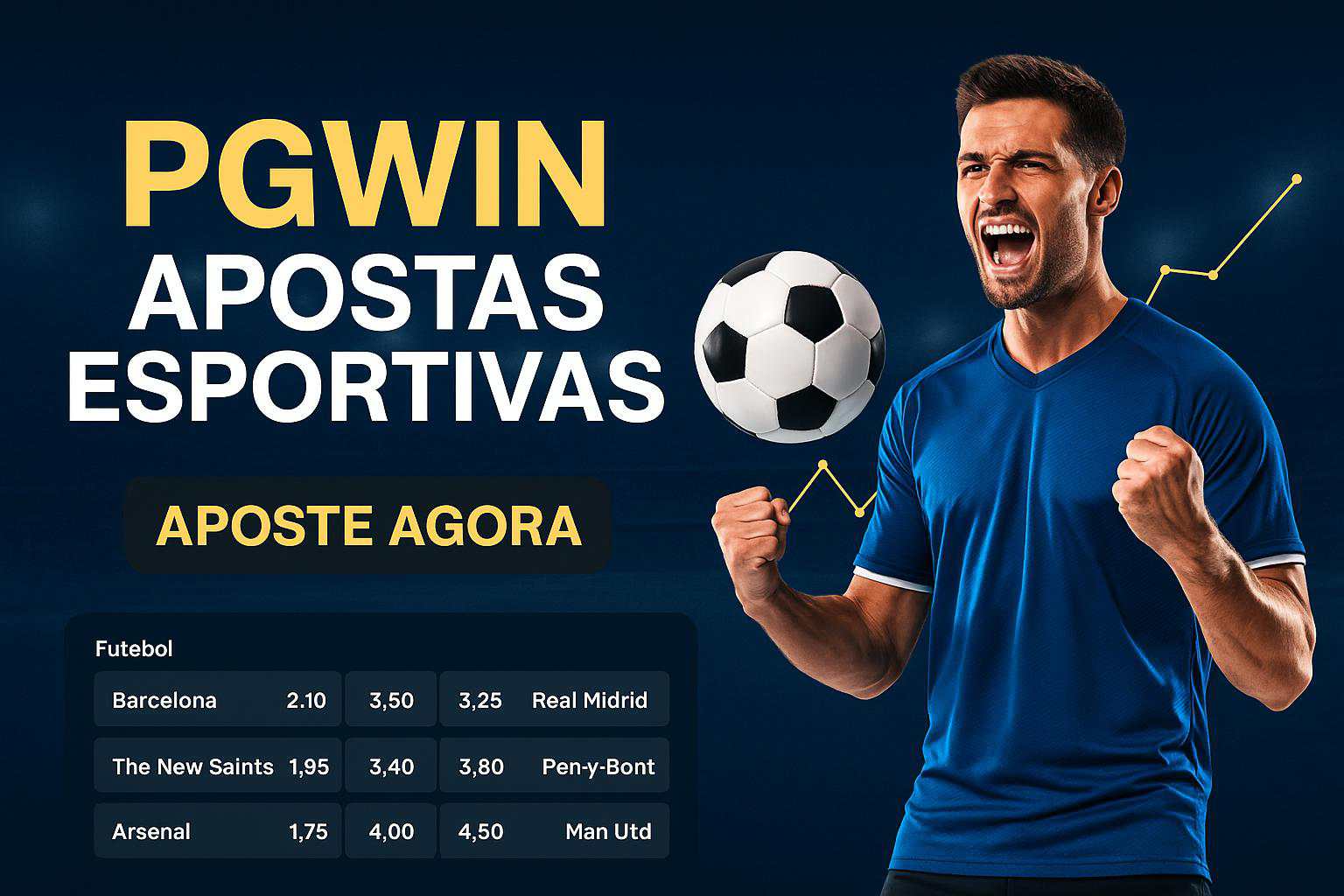 Aposte em apostas esportivas no cassino online PGWIN