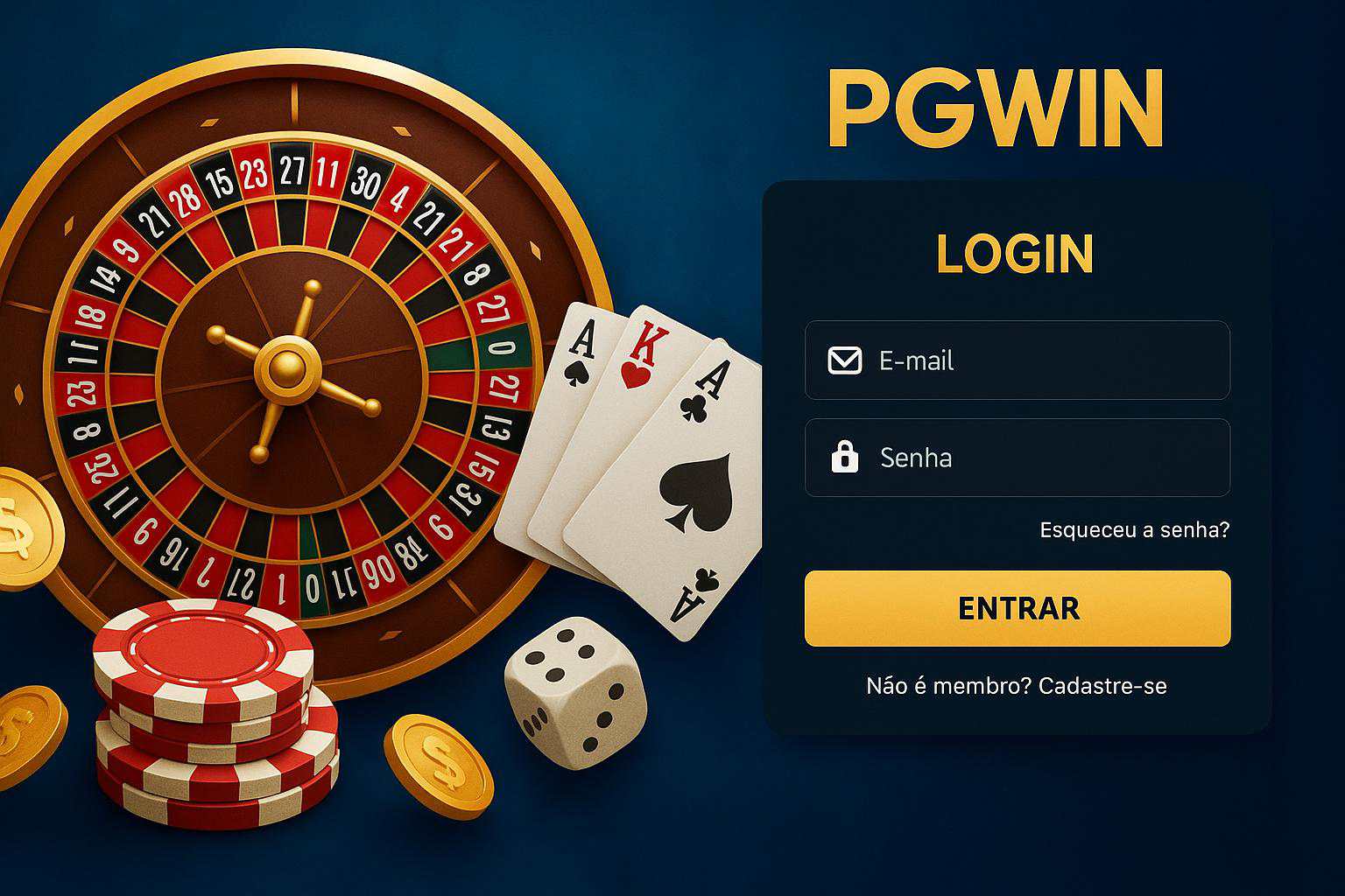 Login no Cassino PGWIN